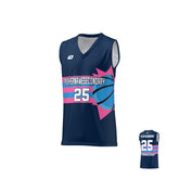 Basketball Jersey Sun - Navy